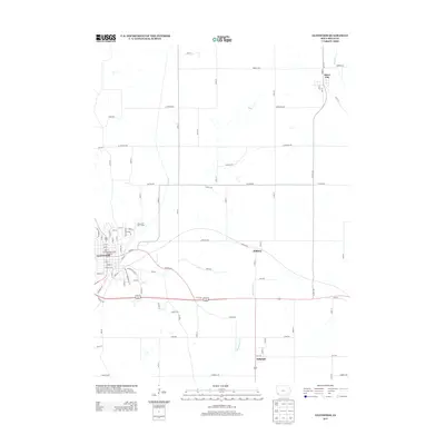 2013 Map of Glenwood, 2013 Print