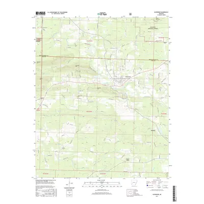 2017 Map of Glenwood, 2017 Print