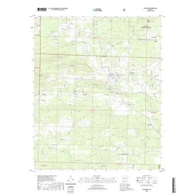 2020 Map of Glenwood, 2020 Print