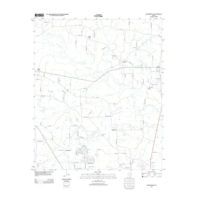2013 Map of Glenwood, 2013 Print