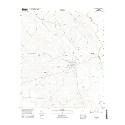 2014 Map of Glenwood, 2014 Print