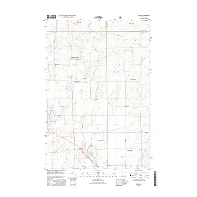 2015 Map of Glidden, 2015 Print