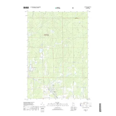 2018 Map of Glidden, 2018 Print