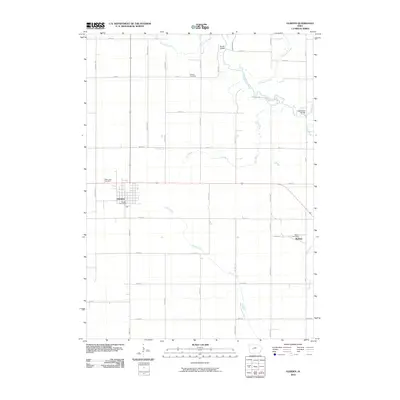 2010 Map of Glidden, 2010 Print