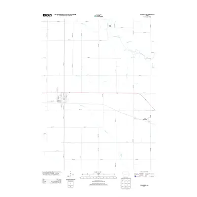 2013 Map of Glidden, 2013 Print
