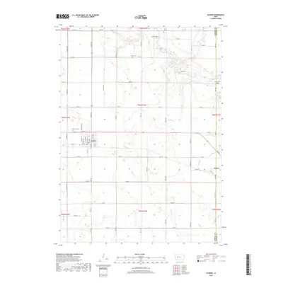 2018 Map of Glidden, 2018 Print