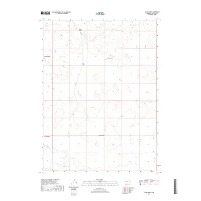 2017 Map of Glinn Ranch, 2017 Print