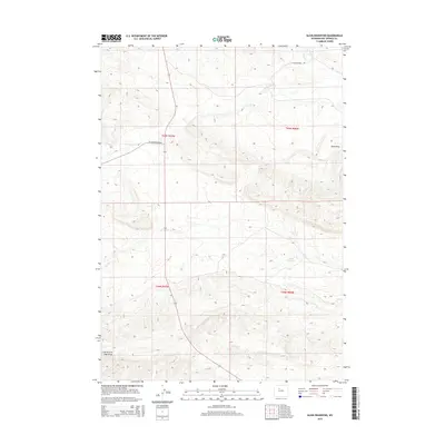 2015 Map of Gloin Reservoir, 2015 Print