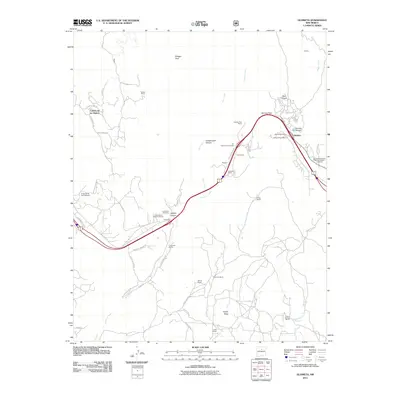 2011 Map of Glorieta, 2011 Print