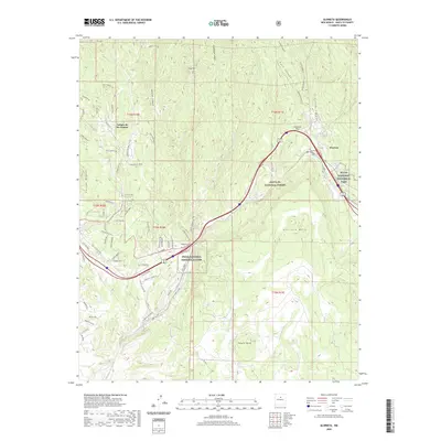 2020 Map of Glorieta, 2020 Print