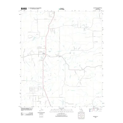 2012 Map of Gloster, 2012 Print