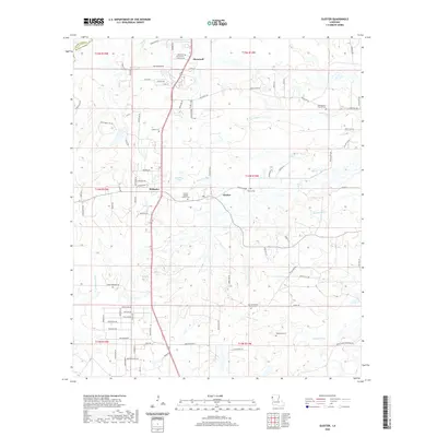 2020 Map of Gloster, 2020 Print