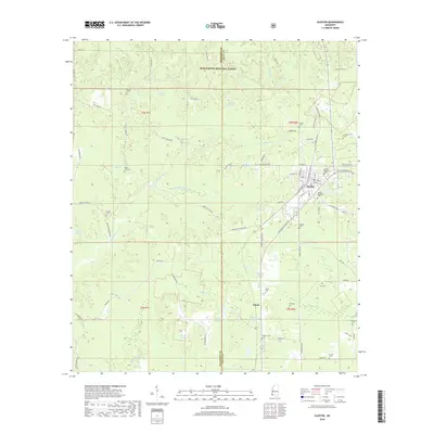 2018 Map of Gloster, 2018 Print