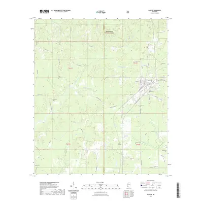 2021 Map of Gloster, 2021 Print