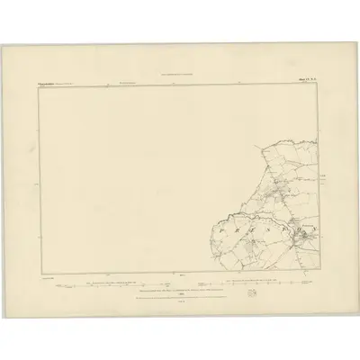 1882 Map of Gloucestershire IX.NE, 1883 Print