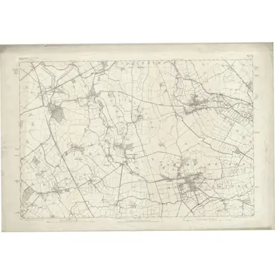 1875 Map of Gloucestershire LIX, 1885 Print