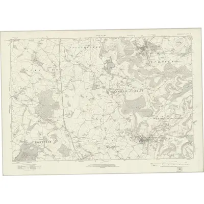 1919 Map of Gloucestershire LVI, 1924 Print