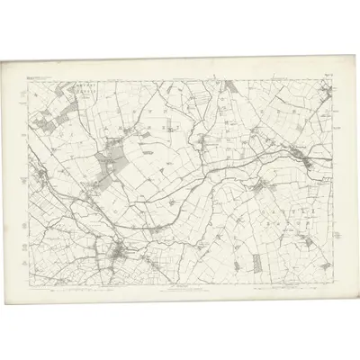 1875 Map of Gloucestershire LX, 1885 Print