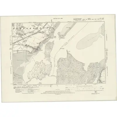 1919 Map of Gloucestershire LXII.SW, 1924 Print