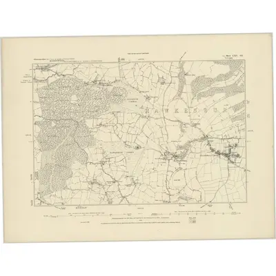1881 Map of Gloucestershire LXIV.SE, 1886 Print