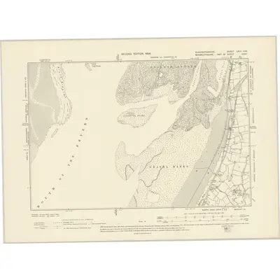 1900 Map of Gloucestershire LXVII.NW, 1904 Print