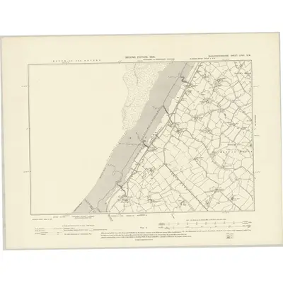 1901 Map of Gloucestershire LXVII.SW, 1903 Print