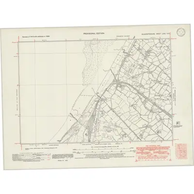 1938 Map of Gloucestershire LXVII.SW, 1946 Print