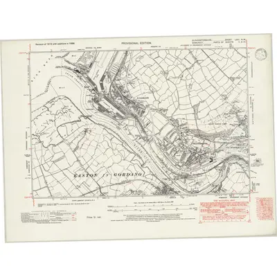 1938 Map of Gloucestershire LXXI.NW, 1946 Print
