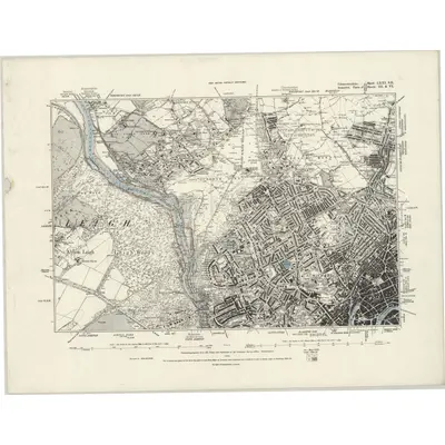 1880 Map of Gloucestershire LXXI.SE, 1888 Print