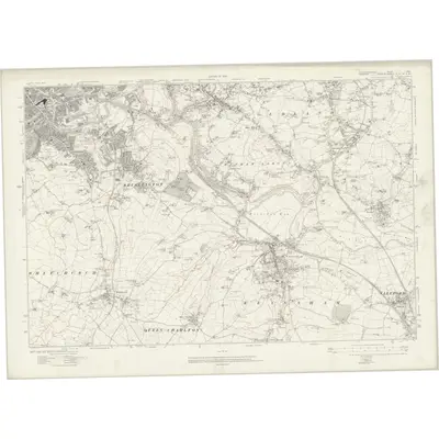 1912 Map of Gloucestershire LXXVI, 1920 Print