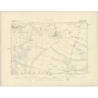 1883 Map of Gloucestershire XIV.SW