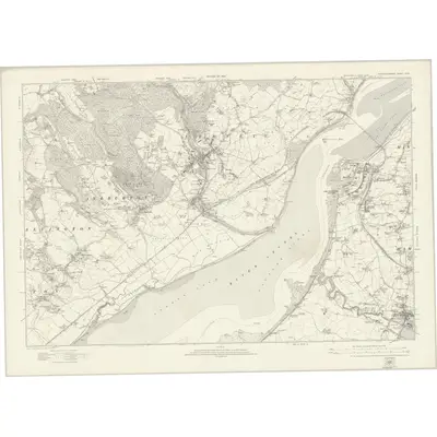 1920 Map of Gloucestershire XLVII, 1924 Print