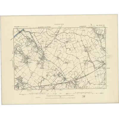 1879 Map of Gloucestershire XLVIII.NE, 1885 Print