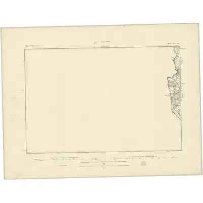 1882 Map of Gloucestershire XVI.SE, 1884 Print