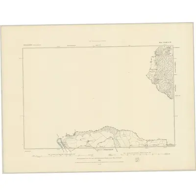 1878 Map of Gloucestershire XXIII.SW, 1883 Print