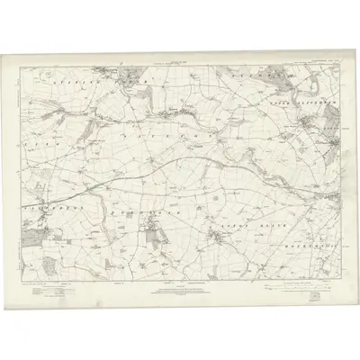 1920 Map of Gloucestershire XXVIII, 1924 Print