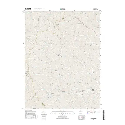 2016 Map of Glover Gap, 2016 Print