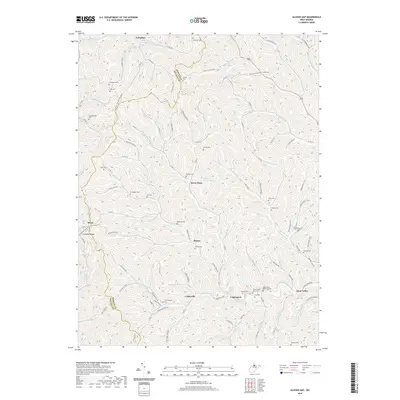 2019 Map of Glover Gap, 2019 Print