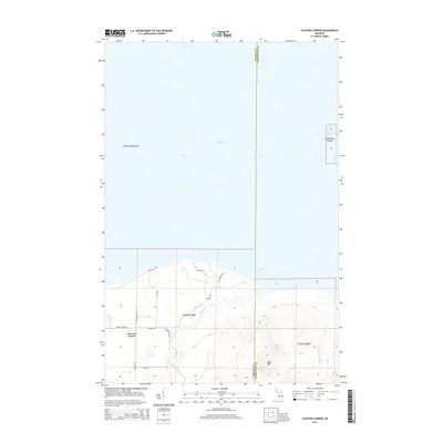 2014 Map of Glovers Corner, 2014 Print