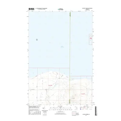 2017 Map of Glovers Corner, 2017 Print