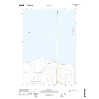 2019 Map of Glovers Corner, 2019 Print