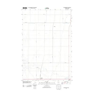 2013 Map of Glyndon North, 2013 Print