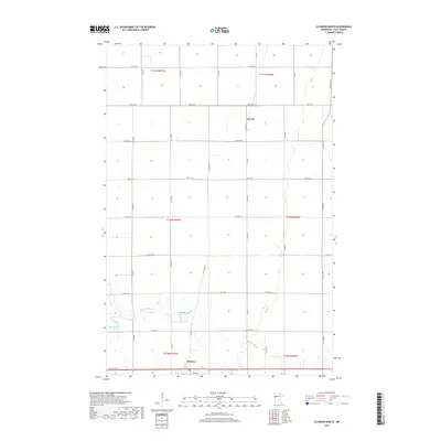 2019 Map of Glyndon North, 2019 Print