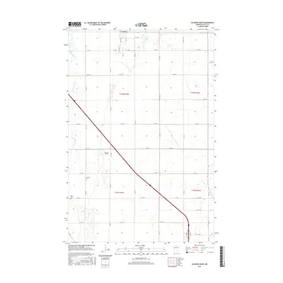 2016 Map of Glyndon South, 2016 Print