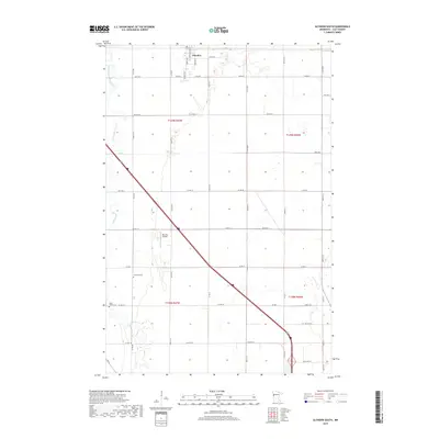 2019 Map of Glyndon South, 2019 Print