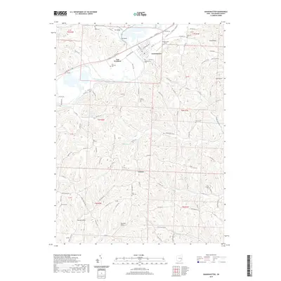2019 Map of Gnadenhutten, 2019 Print