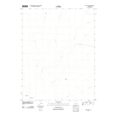 2010 Map of Goat Butte, 2010 Print
