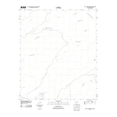 2010 Map of Goat Camp Spring, 2010 Print