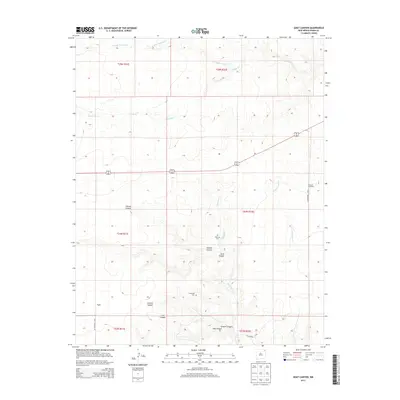 2013 Map of Goat Canyon, 2013 Print