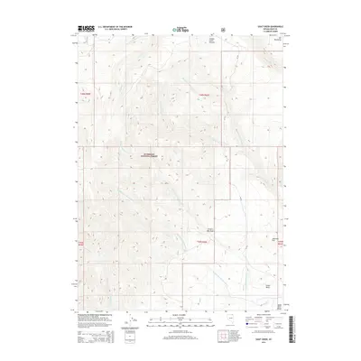 2014 Map of Goat Creek, 2014 Print